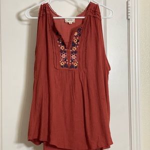 Flowy Coral Top (XXL)